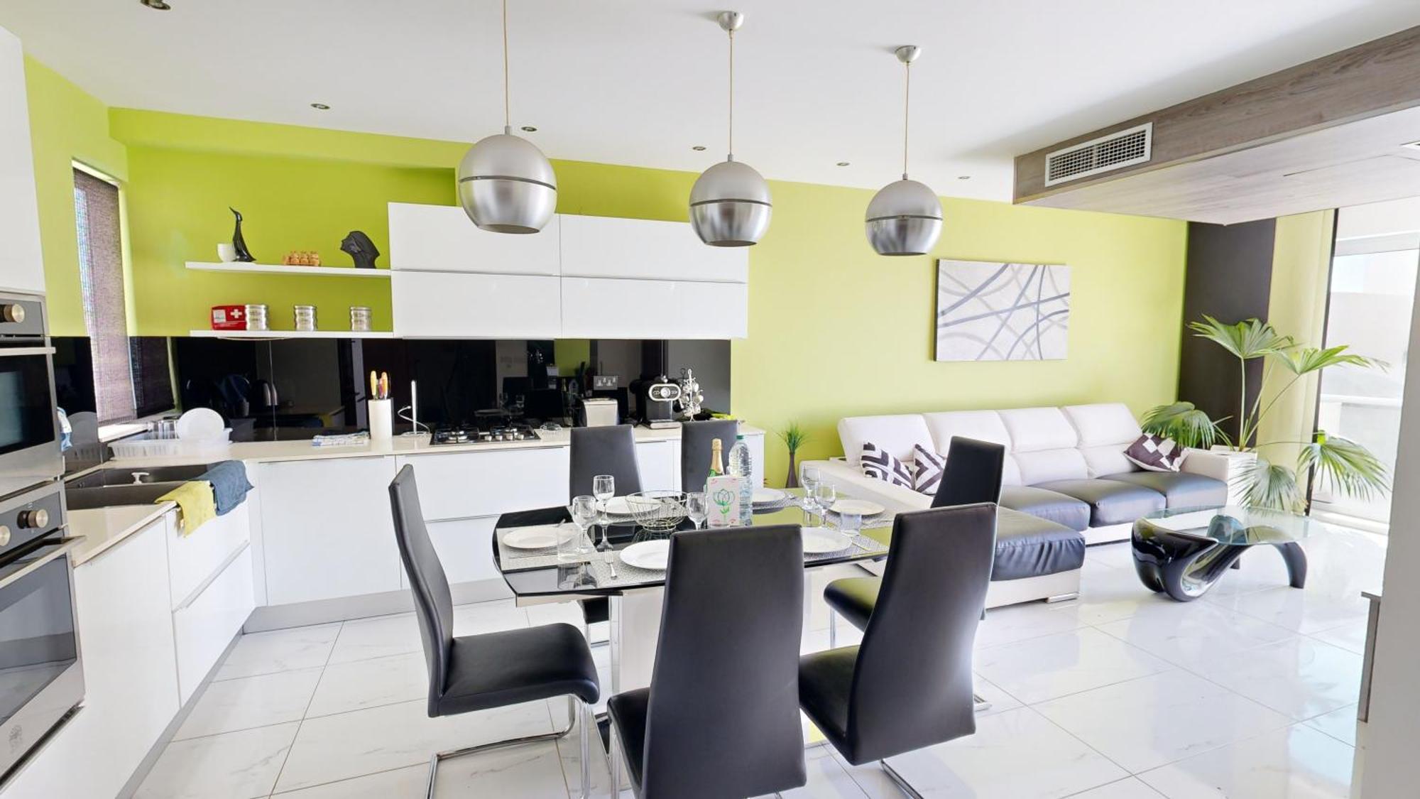 Amazing Spacious Apartment With Bbq & Jacuzzi Saint Julian's Luaran gambar